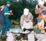 イメージ（野趣豊かなチャンチャン焼きが好評）