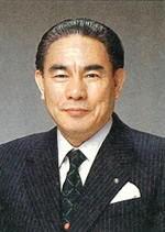 イメージ（奥尻町長　越森　幸夫さん）